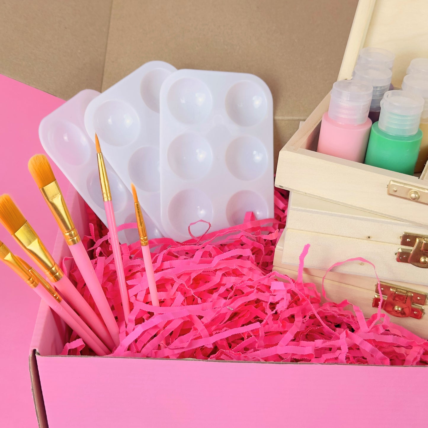 Malowanie Szkatułek na Biżuterię