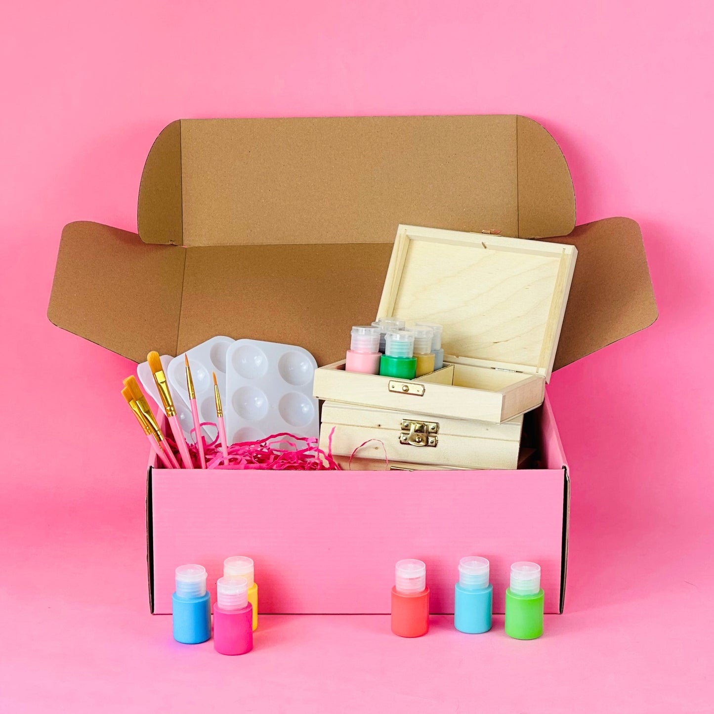 Malowanie Szkatułek na Biżuterię